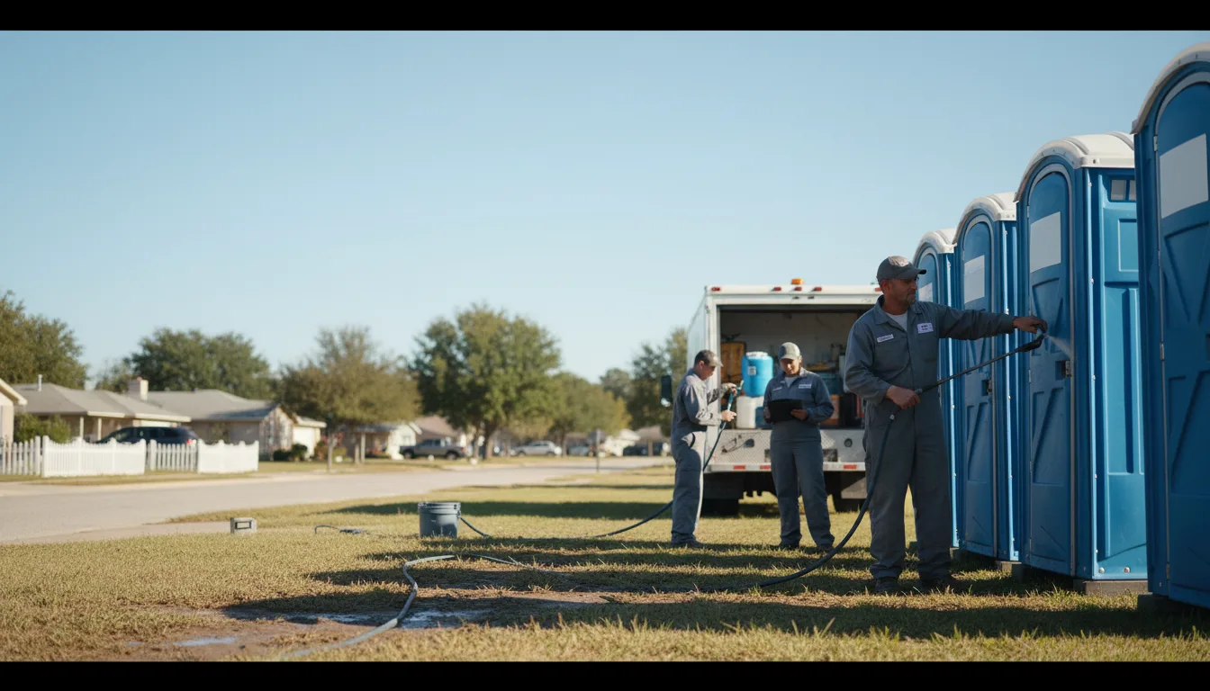 Long-Term Portable Toilet Rental in Bordelonville, LA near me